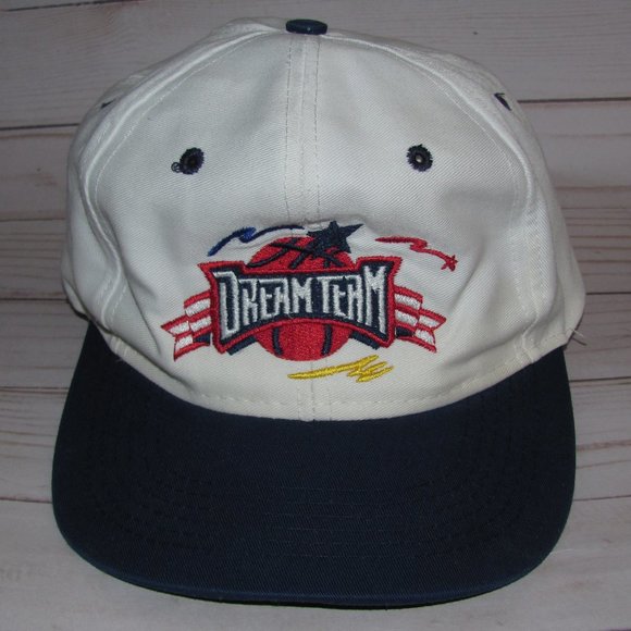 LOGO 7 Other - Mens' Vintage USA Basketball Dream Team Olympics Snapback Hat Cap Post Promo